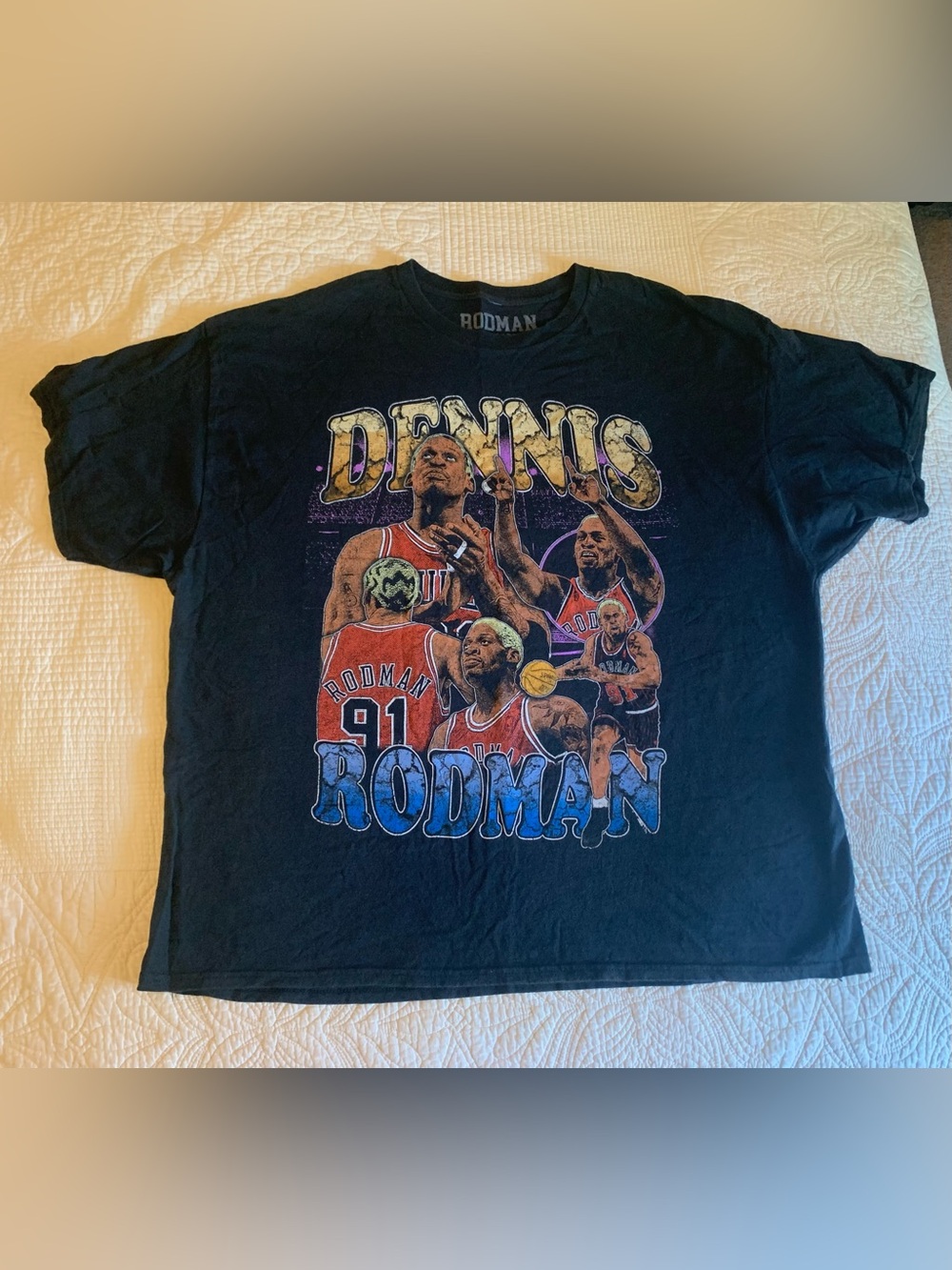 Dennis Rodman Brand modern graphic tee